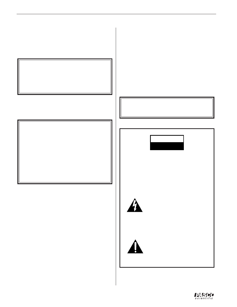 PASCO CI-6552A POWER AMPLIFIER II User Manual | Page 2 / 2