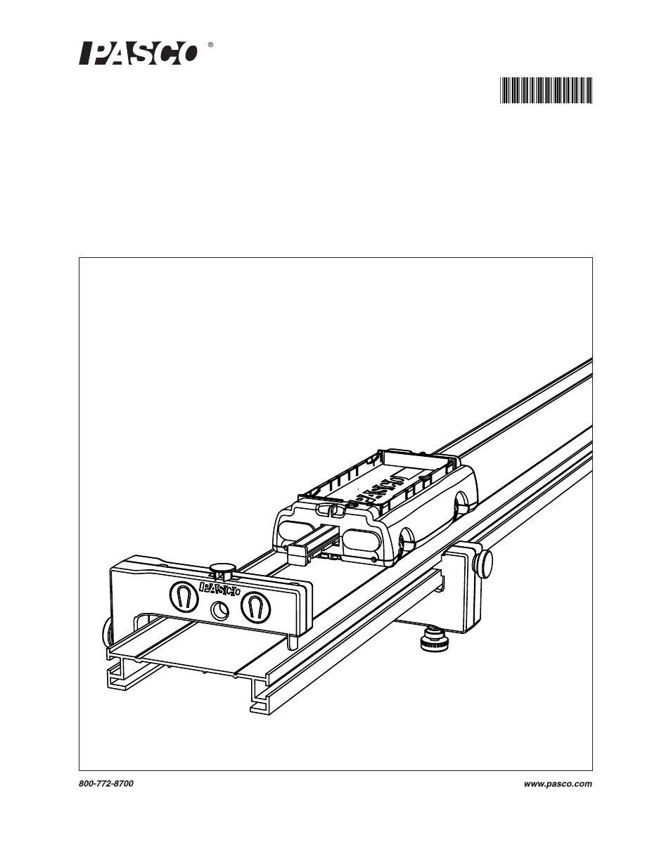 PASCO ME-6956 2.2 m PAScar Dynamics System User Manual | 27 pages