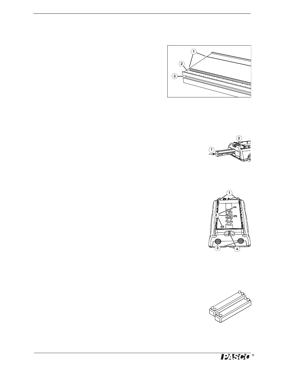 About the equipment | PASCO ME-6956 2.2 m PAScar Dynamics System User Manual | Page 4 / 27