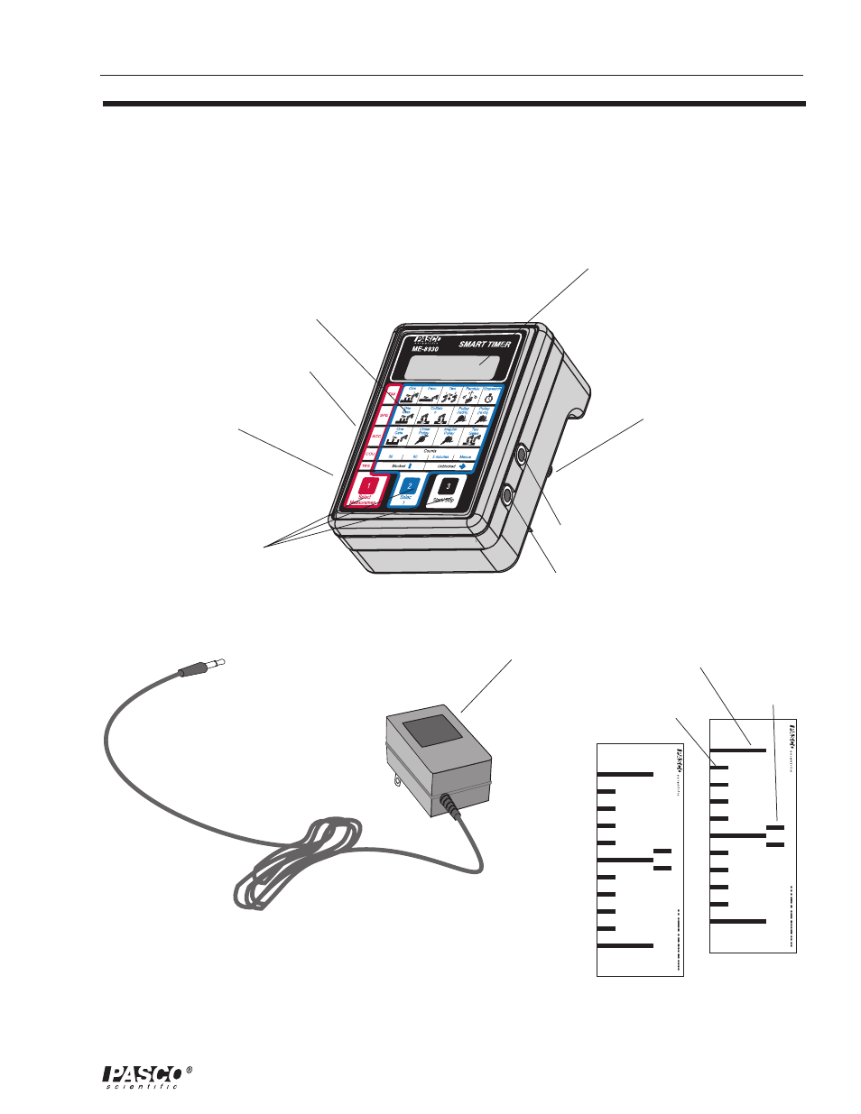 Equipment, Figure 1 | PASCO ME-8930 SMART TIMER User Manual | Page 7 / 40