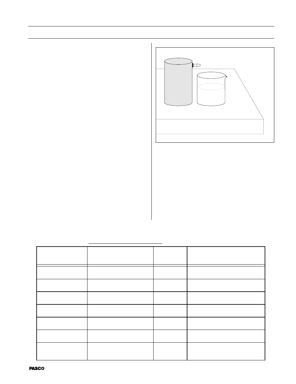 Experiment #3: bouyant force | PASCO ME-8569 DENSITY SET User Manual | Page 11 / 18