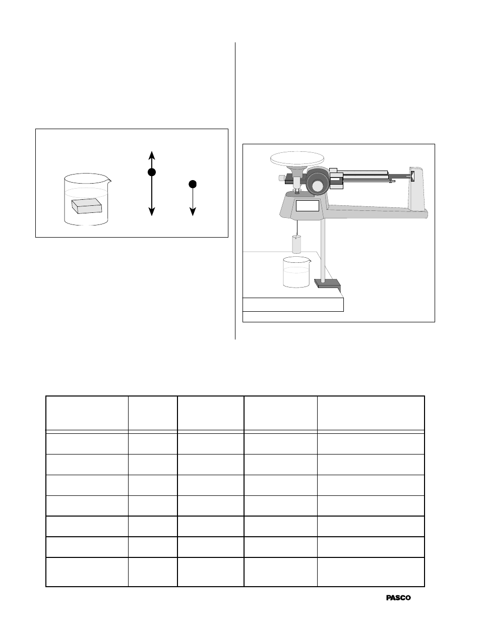 PASCO ME-8569 DENSITY SET User Manual | Page 12 / 18