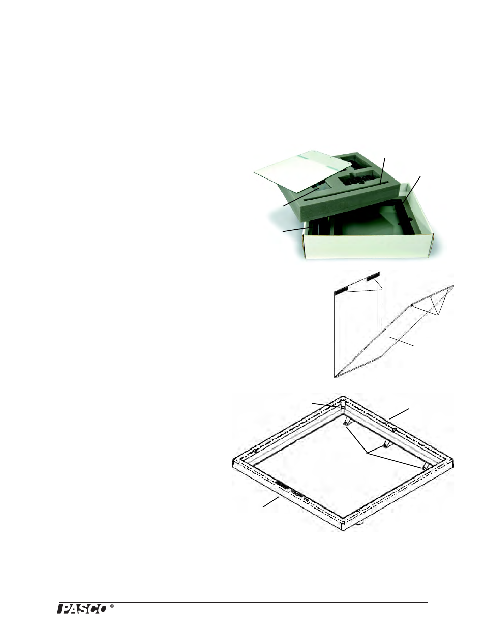 About the equipment, Wa-9897 ripple tank, Setup | PASCO WA-9899 Ripple Tank System User Manual | Page 5 / 31