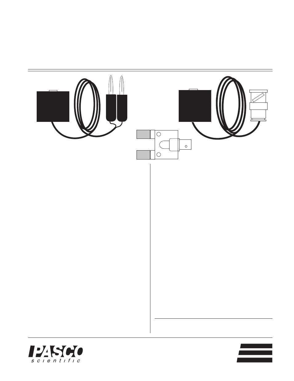 PASCO WA-9613 Driver_Detector Coils User Manual | 4 pages