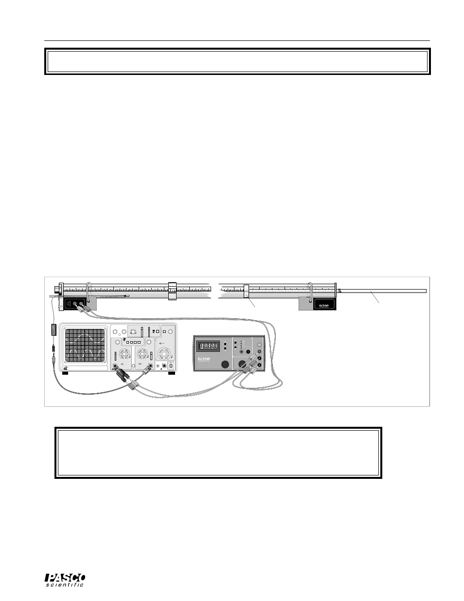 Experiment 3: tube length and resonant modes, Introduction, Procedure | Equipment needed, Figure 3.1 equipment setup, On off on off, Manual auto, Plunger, Piston function generator oscilloscope | PASCO WA-9612 RESONANCE TUBE User Manual | Page 17 / 28