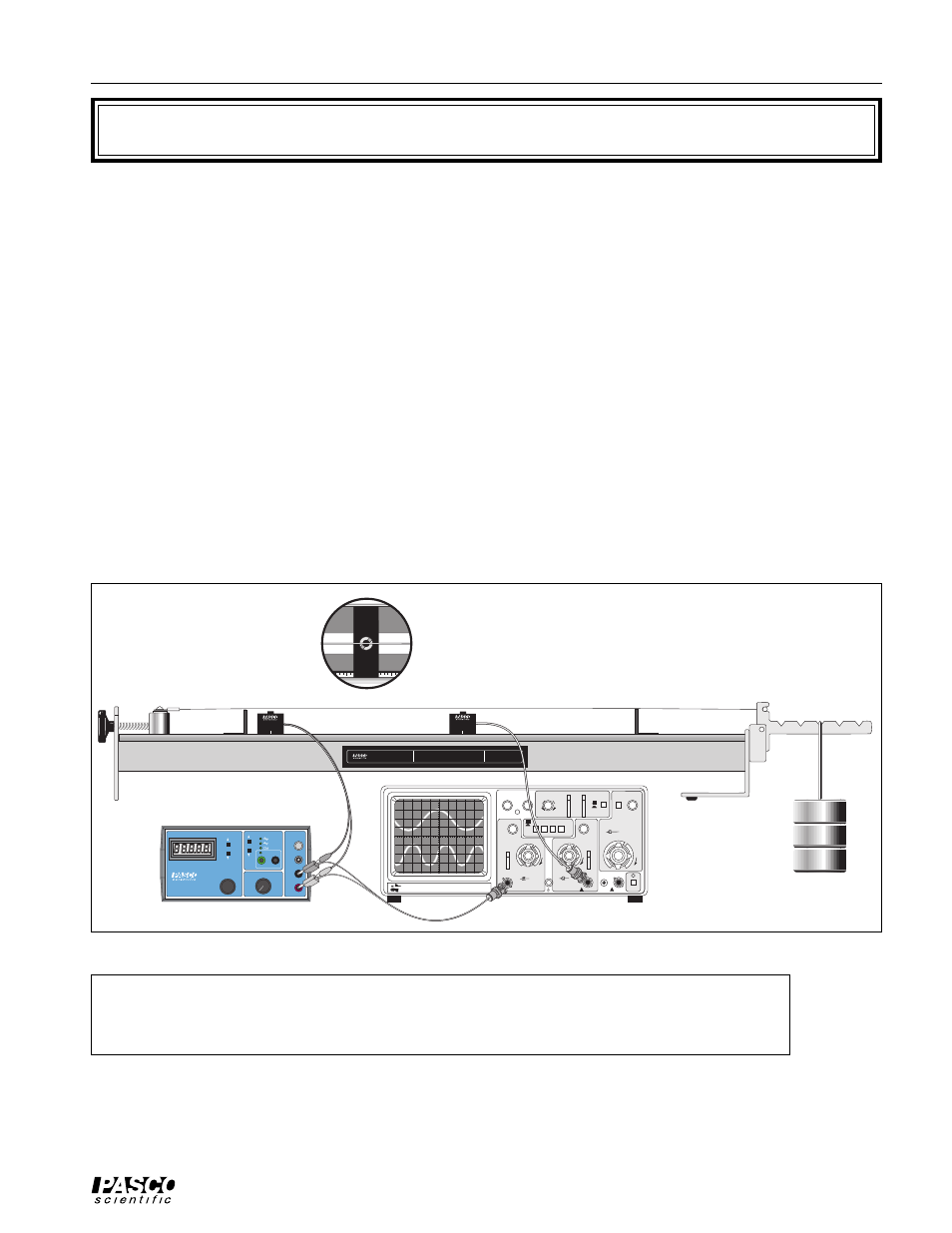 Experiment 2: velocity of wave propagation, Procedure, Equipment needed | Figure 2.1 equipment setup, Manual auto | PASCO WA-9611_13 SONOMETER User Manual | Page 17 / 24