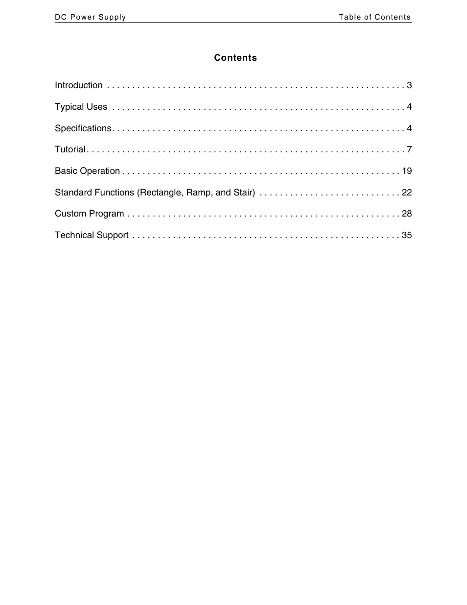 PASCO PI-9880 Power Supply User Manual | Page 4 / 38