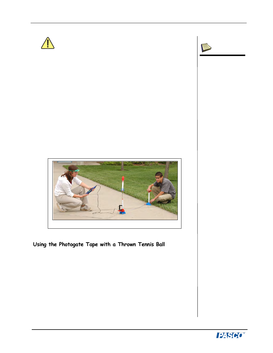 PASCO ME-6664 Photogate Tape Set User Manual | Page 9 / 14