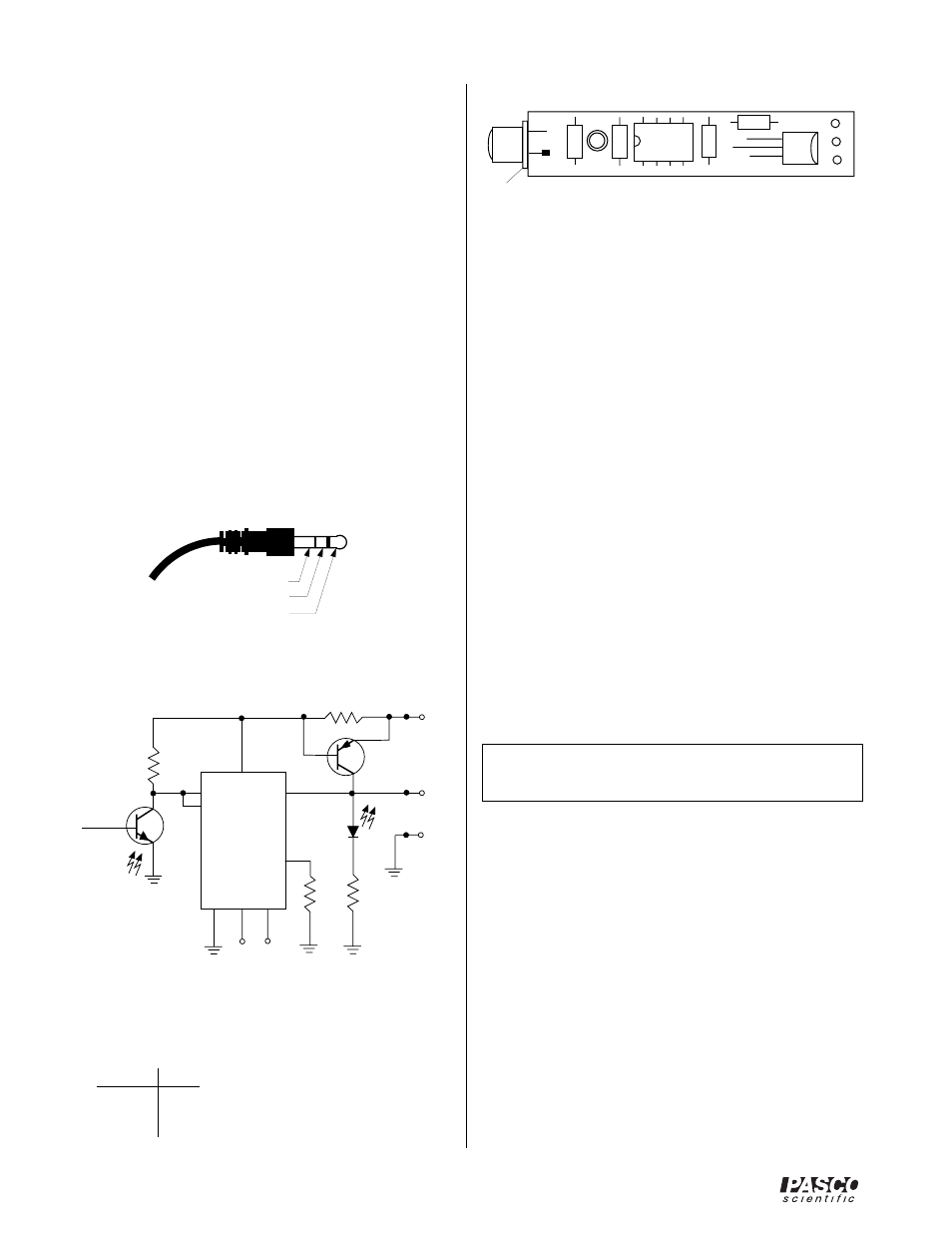 Specifications, Limited warranty, Equipment return | PASCO ME-9259A Laser Switch User Manual | Page 2 / 2