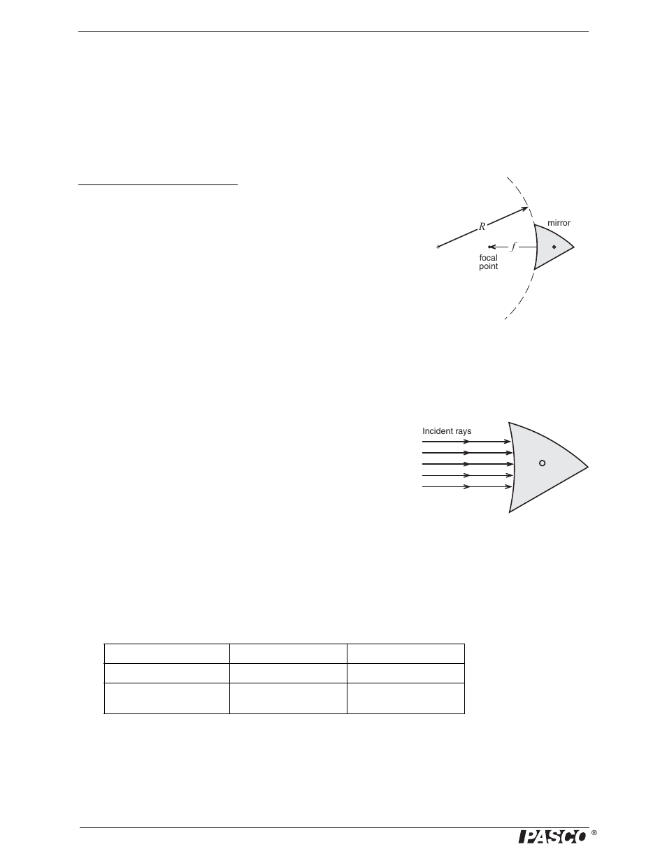 PASCO OS-8459 Beginning Optics System User Manual | Page 12 / 51