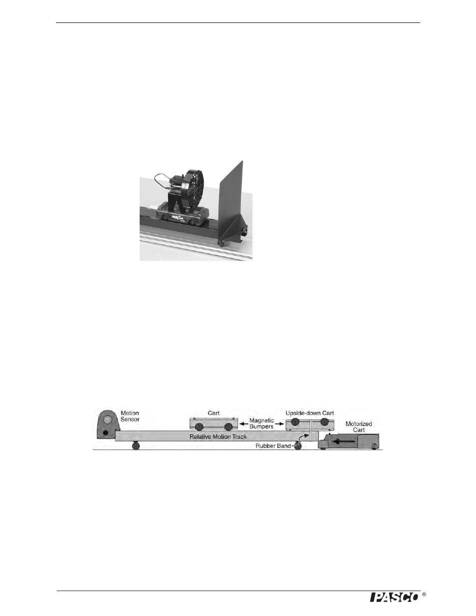 Activity 3: fan cart, Activity 4: the slingshot effect | PASCO ME-6964 PAStrack Wheel Set User Manual | Page 6 / 10