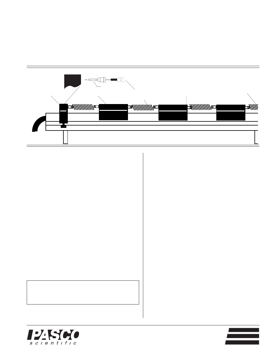 PASCO SF-9297 COUPLED HARMONIC OSCILLATORS User Manual | 2 pages