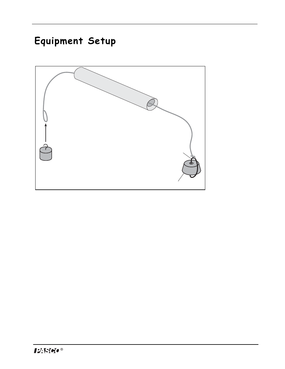Equipment setup | PASCO ME-9837 Discover Centripetal Force Kit User Manual | Page 5 / 13