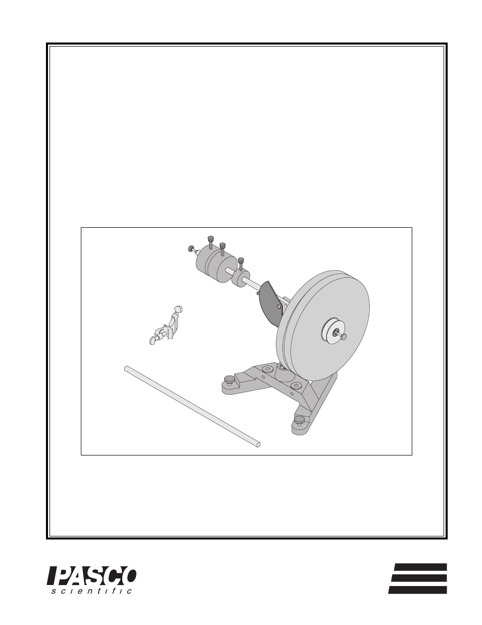 PASCO ME-8960 DEMONSTRATION GYROSCOPE User Manual | 24 pages