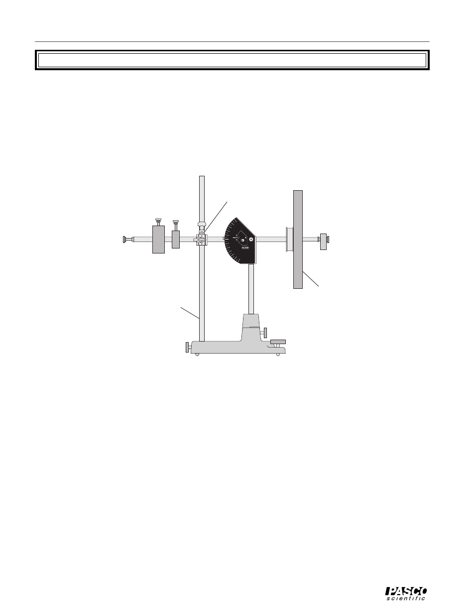 Setup, Procedure | PASCO ME-8960 DEMONSTRATION GYROSCOPE User Manual | Page 14 / 24