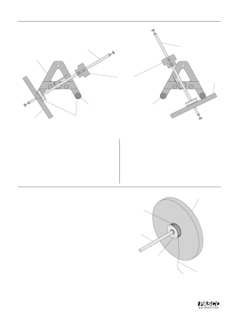 PASCO ME-8960 DEMONSTRATION GYROSCOPE User Manual | Page 8 / 24