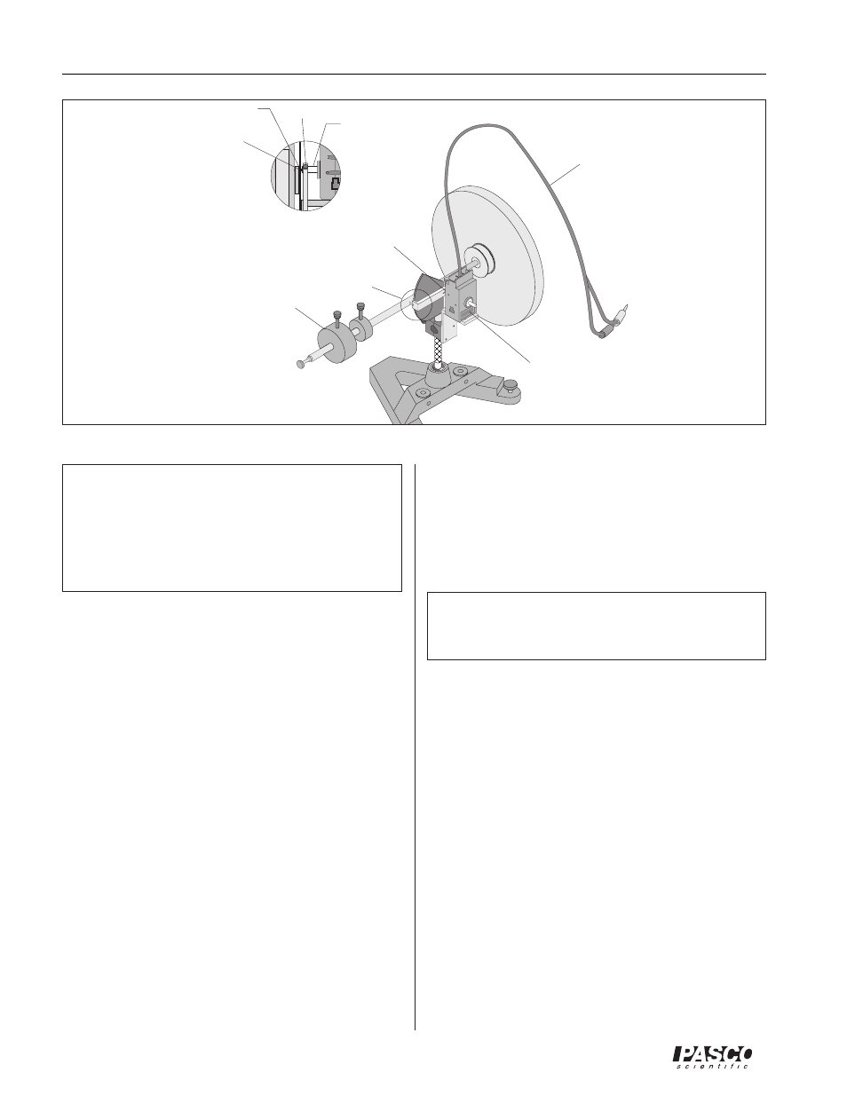 Equipment return, Limited warranty | PASCO ME-8963 RMS_GYROSCOPE MOUNTING BRACKET User Manual | Page 2 / 2