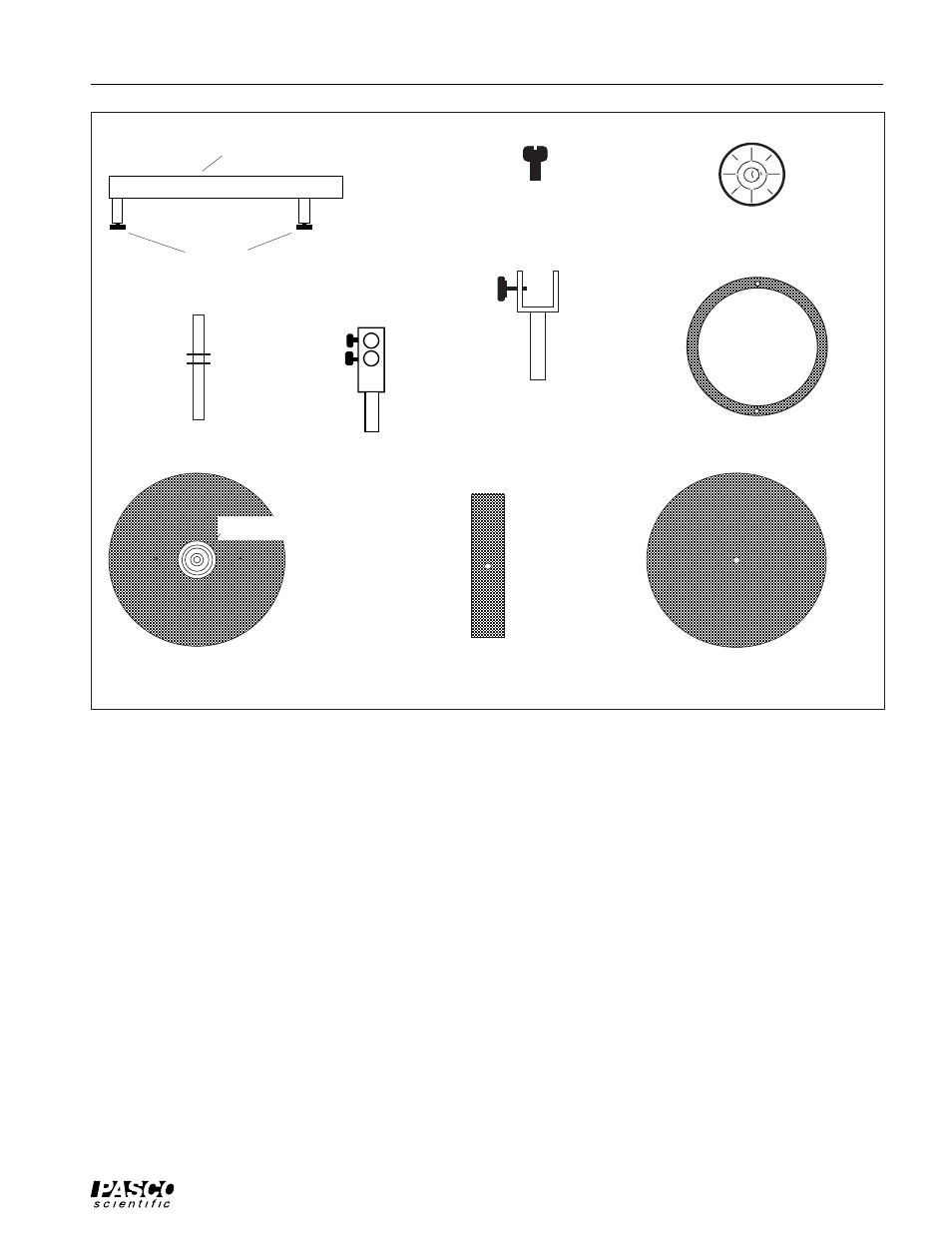 PASCO ME-9341 INTRODUCTORY ROTATIONAL APPARATUS User Manual | Page 7 / 40