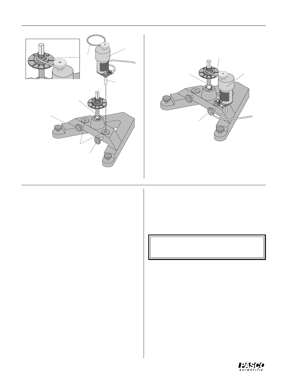 Equipment return, Limited warranty | PASCO ME-8955 ROTATIONAL MOTOR DRIVE User Manual | Page 2 / 2