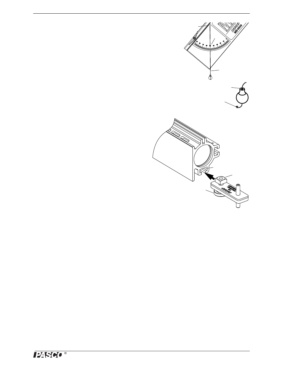 Repairing the plumb bob, Expectations for the projectile launcher, Expectations for the ballistic pendulum | PASCO ME-6831 Ballistic Pendulum_Projectile Launcher User Manual | Page 13 / 62