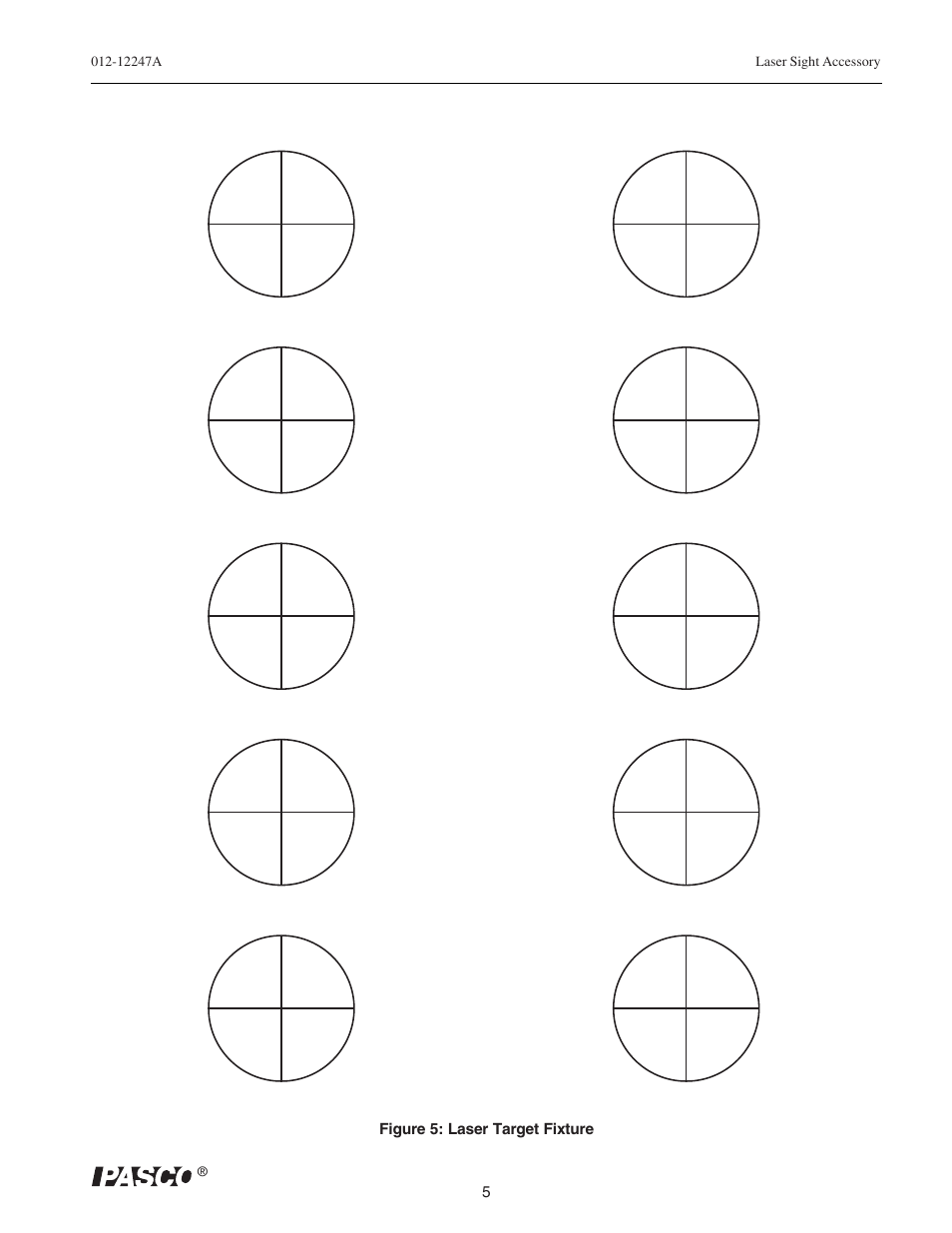 PASCO OS-8527A LASER SIGHT ACCESSORY User Manual | Page 5 / 5