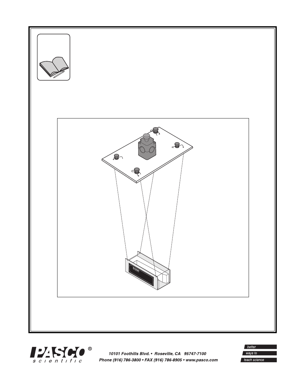 PASCO ME-6814 Mini Catcher Accessory User Manual | 16 pages