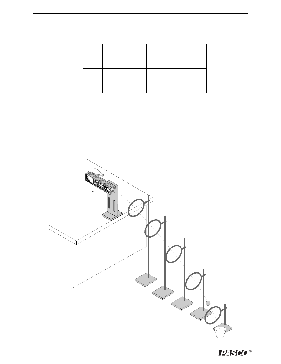 PASCO ME-6800 Projectile Launcher (Short Range) User Manual | Page 42 / 50