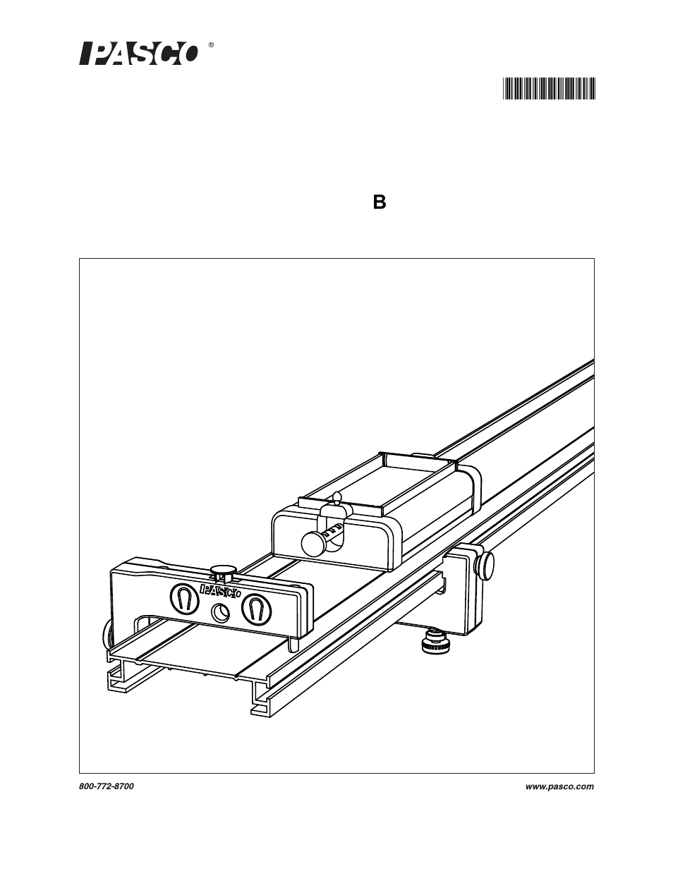 PASCO ME-9429B 1.2 m Classic Dynamics System User Manual | 34 pages