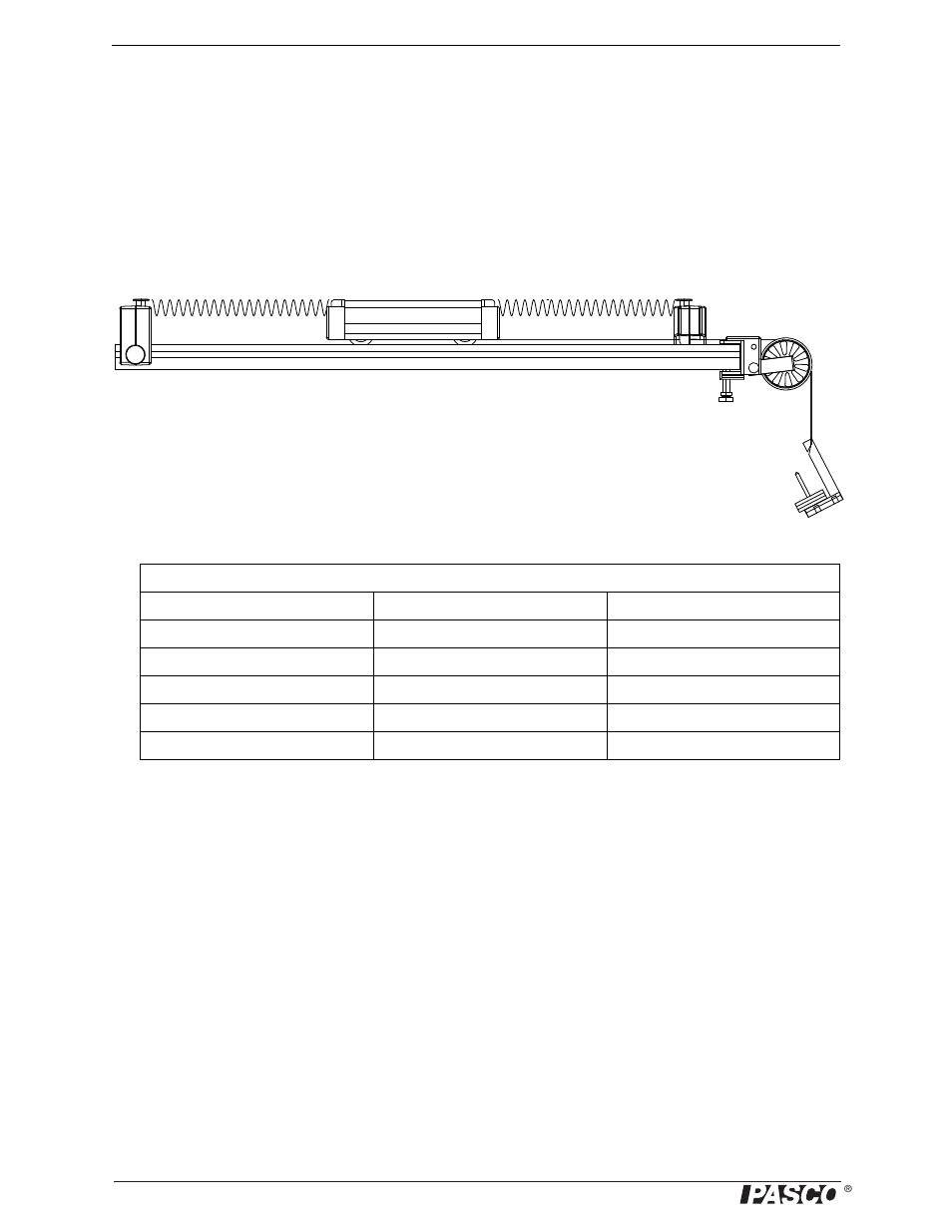 Calculations | PASCO ME-9429B 1.2 m Classic Dynamics System User Manual | Page 16 / 34