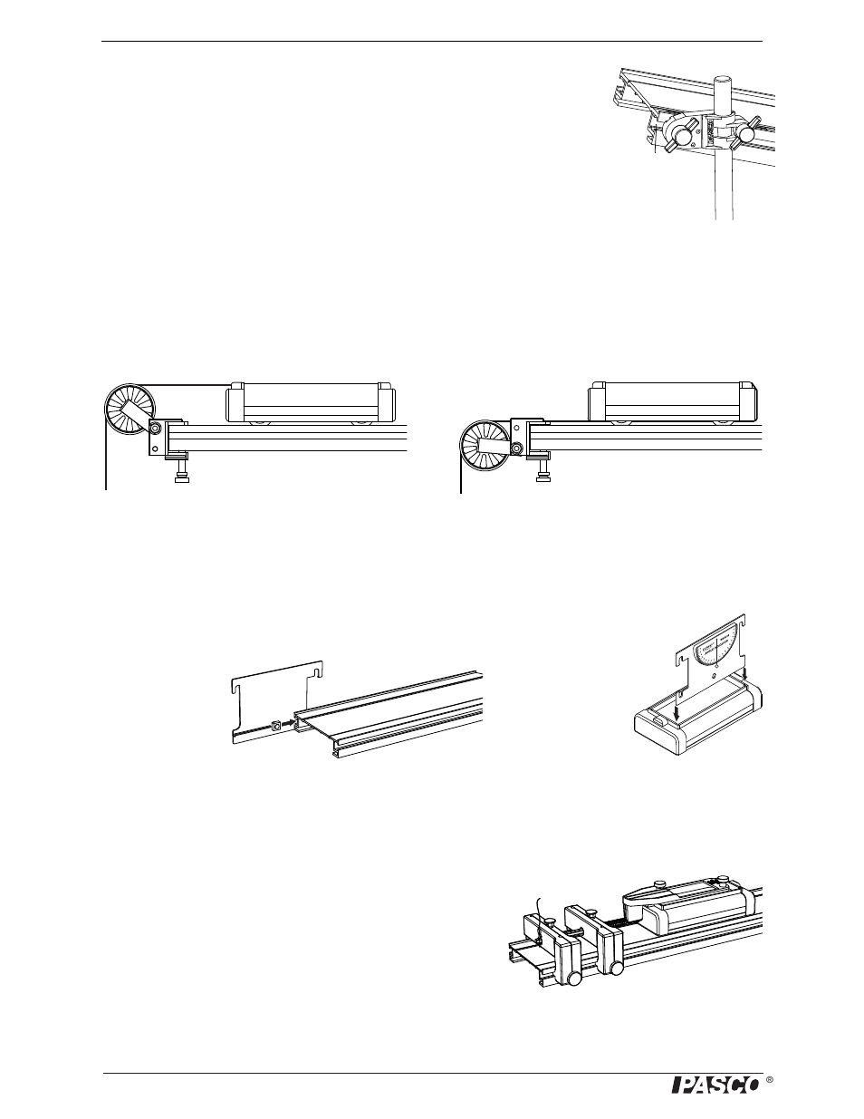 PASCO ME-9429B 1.2 m Classic Dynamics System User Manual | Page 8 / 34