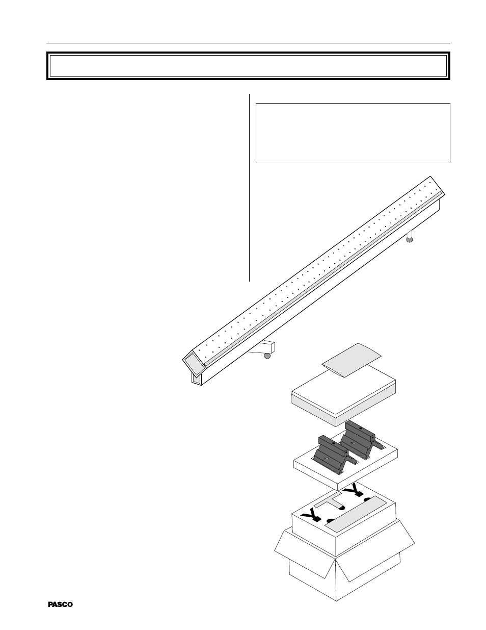 Equipment | PASCO SF-9214 Precision 2.0 Meter Air Track User Manual | Page 5 / 14