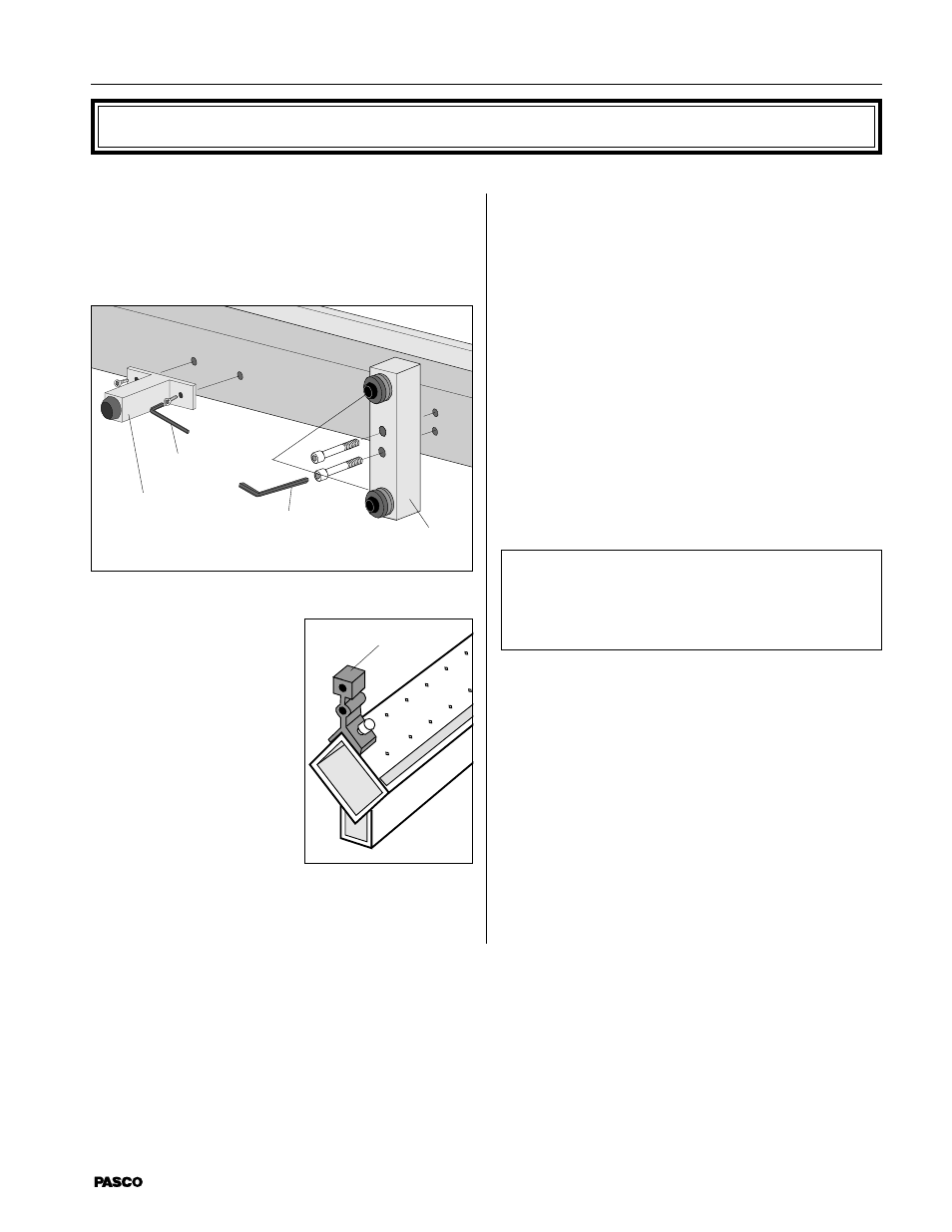 Equipment setup | PASCO SF-9214 Precision 2.0 Meter Air Track User Manual | Page 7 / 14