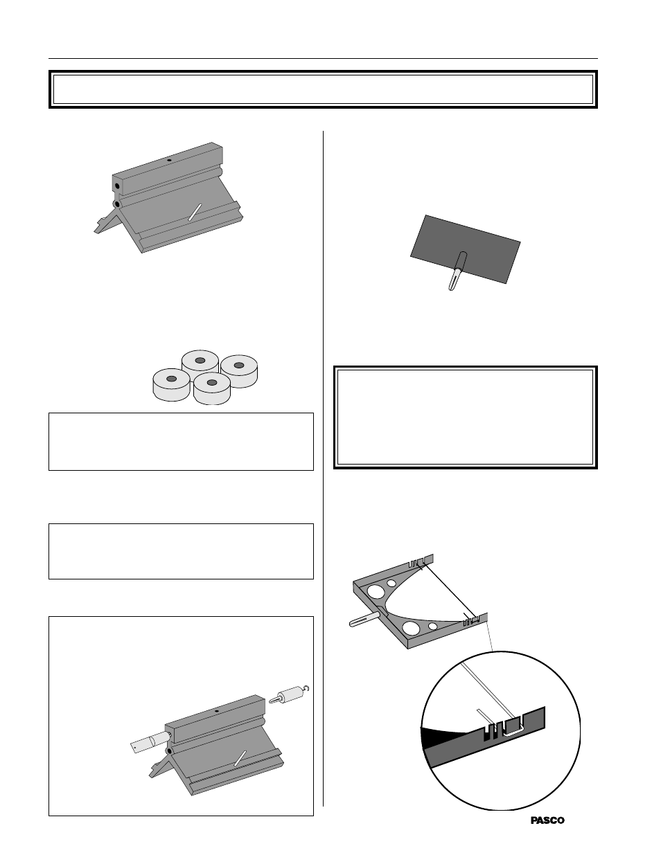 Accessories | PASCO SF-9214 Precision 2.0 Meter Air Track User Manual | Page 8 / 14