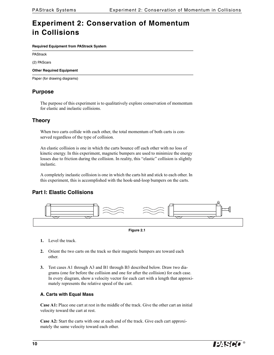 PASCO ME-6962 PAStrack Systems User Manual | Page 10 / 28