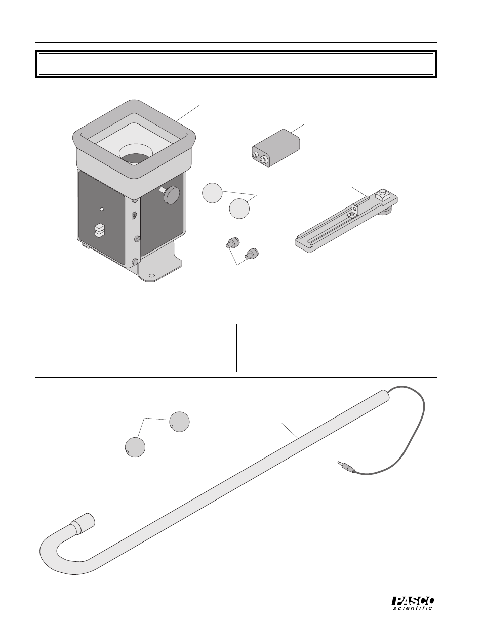 Equipment | PASCO ME-9486 BALLISTIC CART ACCESSORY User Manual | Page 6 / 34
