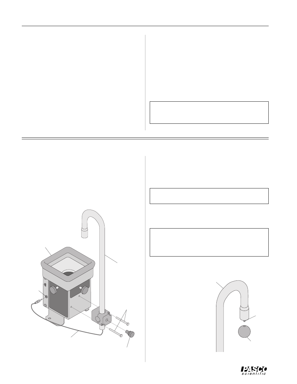 Me-9487 drop rod accessory | PASCO ME-9486 BALLISTIC CART ACCESSORY User Manual | Page 8 / 34