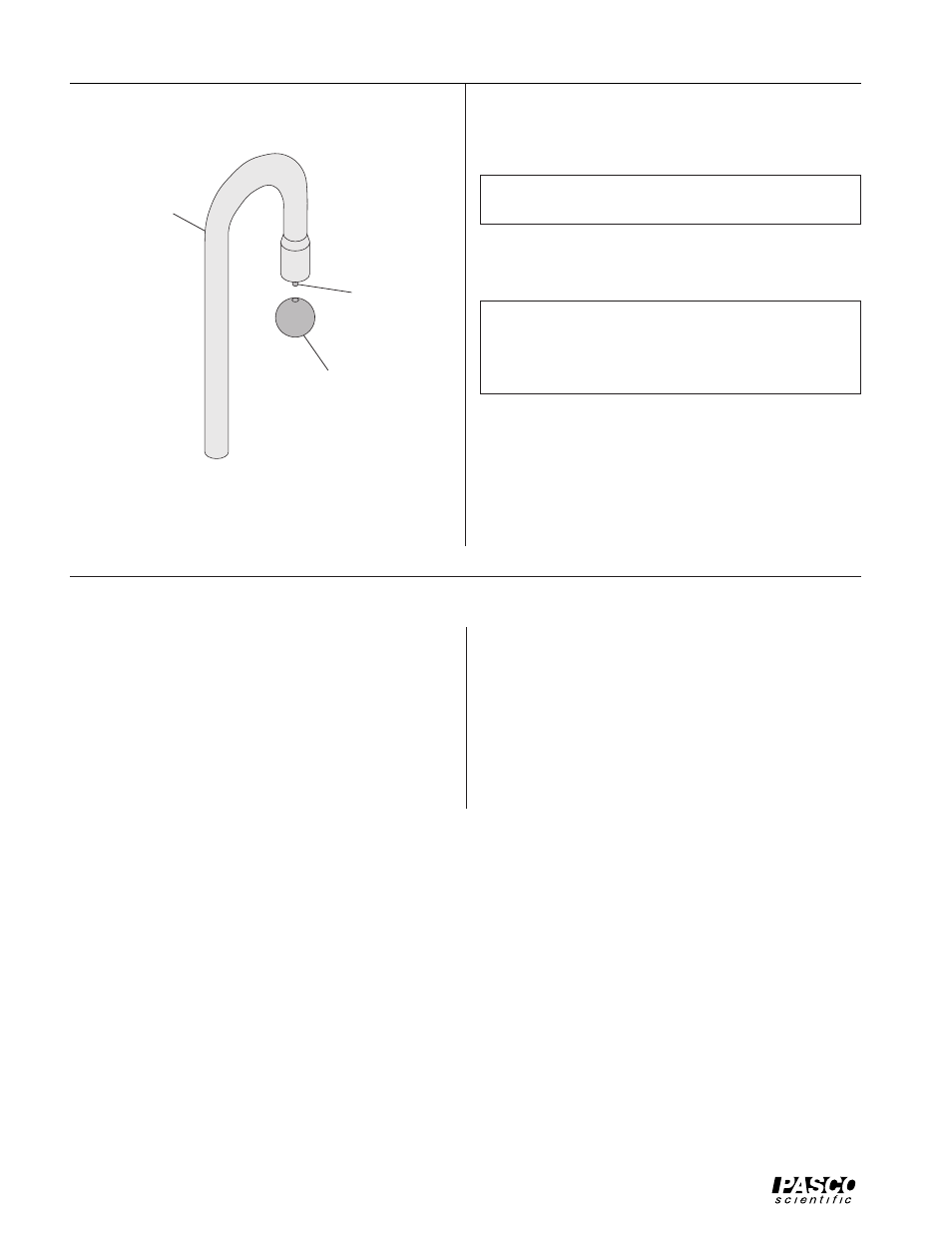 PASCO ME-9487 DROP ROD ACCESSORY User Manual | Page 2 / 2