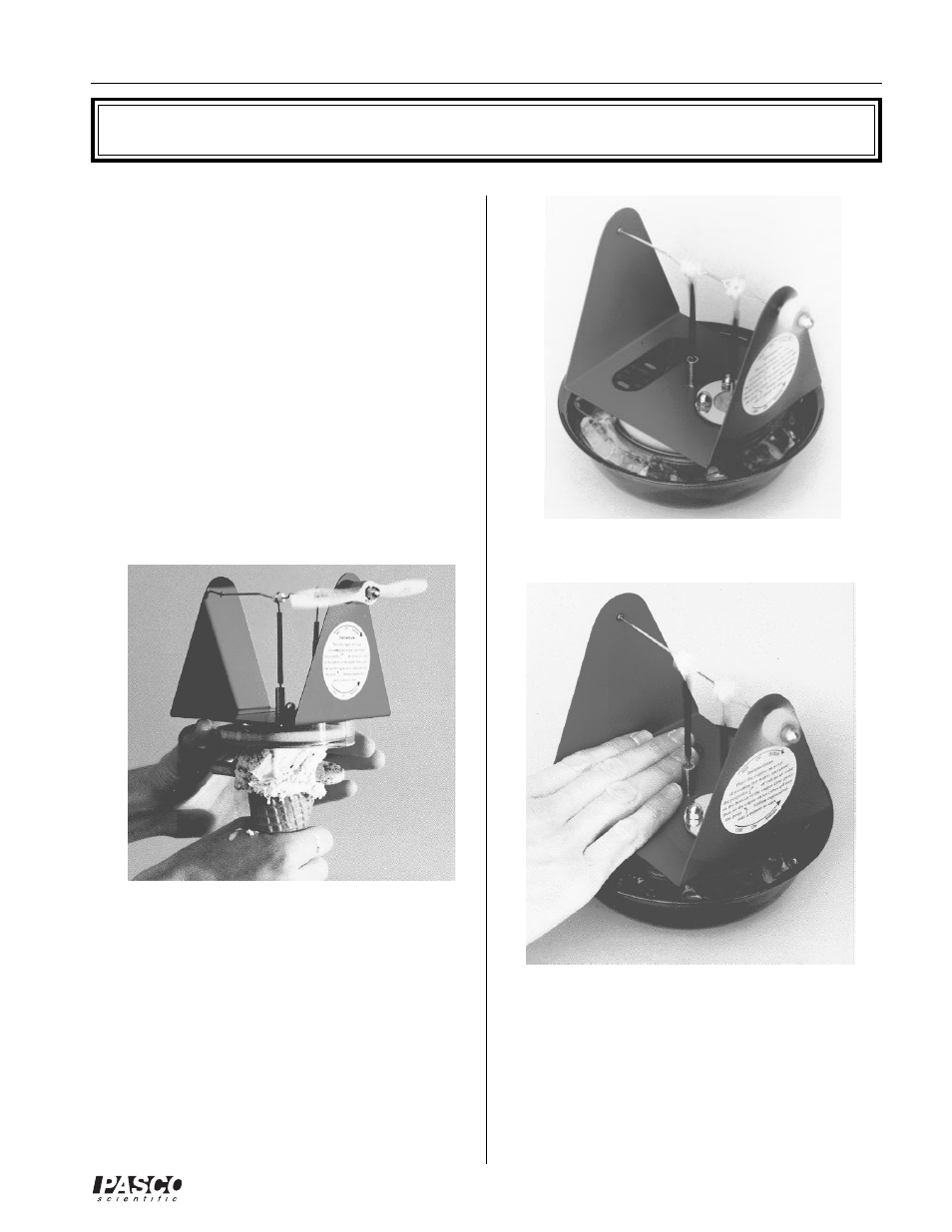 Operation | PASCO SE-8575 VISIBLE STIRLING ENGINE User Manual | Page 7 / 16
