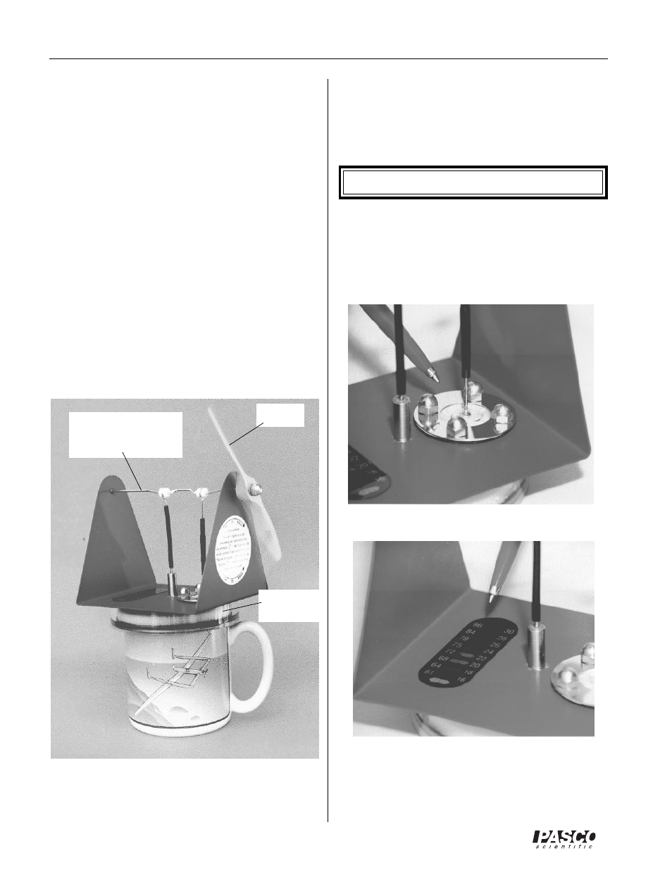 PASCO SE-8575 VISIBLE STIRLING ENGINE User Manual | Page 8 / 16