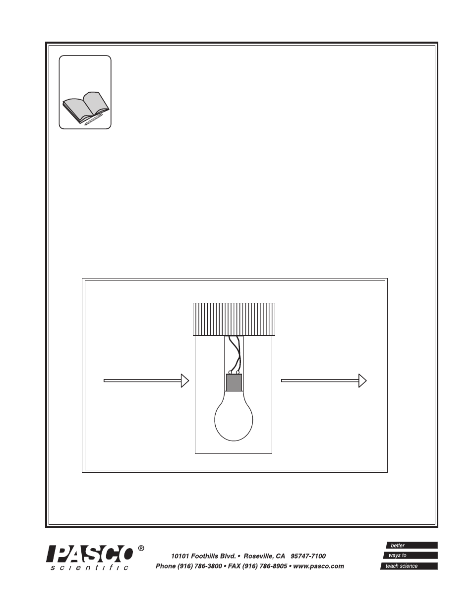 PASCO TD-8552 ELECTRICAL EQUIVALENT OF HEAT User Manual | 14 pages