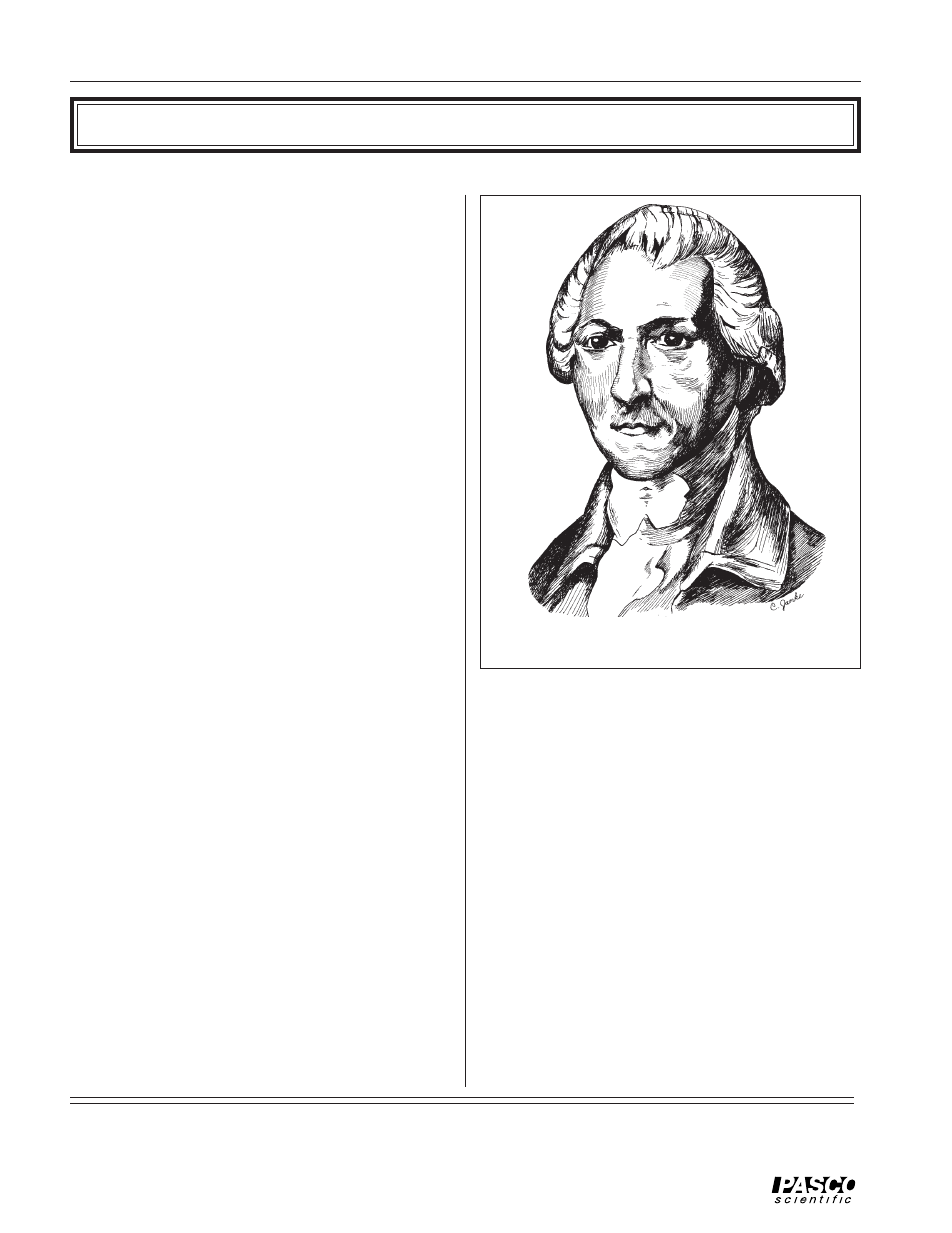 The incredible career of count rumford | PASCO TD-8551A MECHANICAL EQUIVALENT OF HEAT User Manual | Page 14 / 18