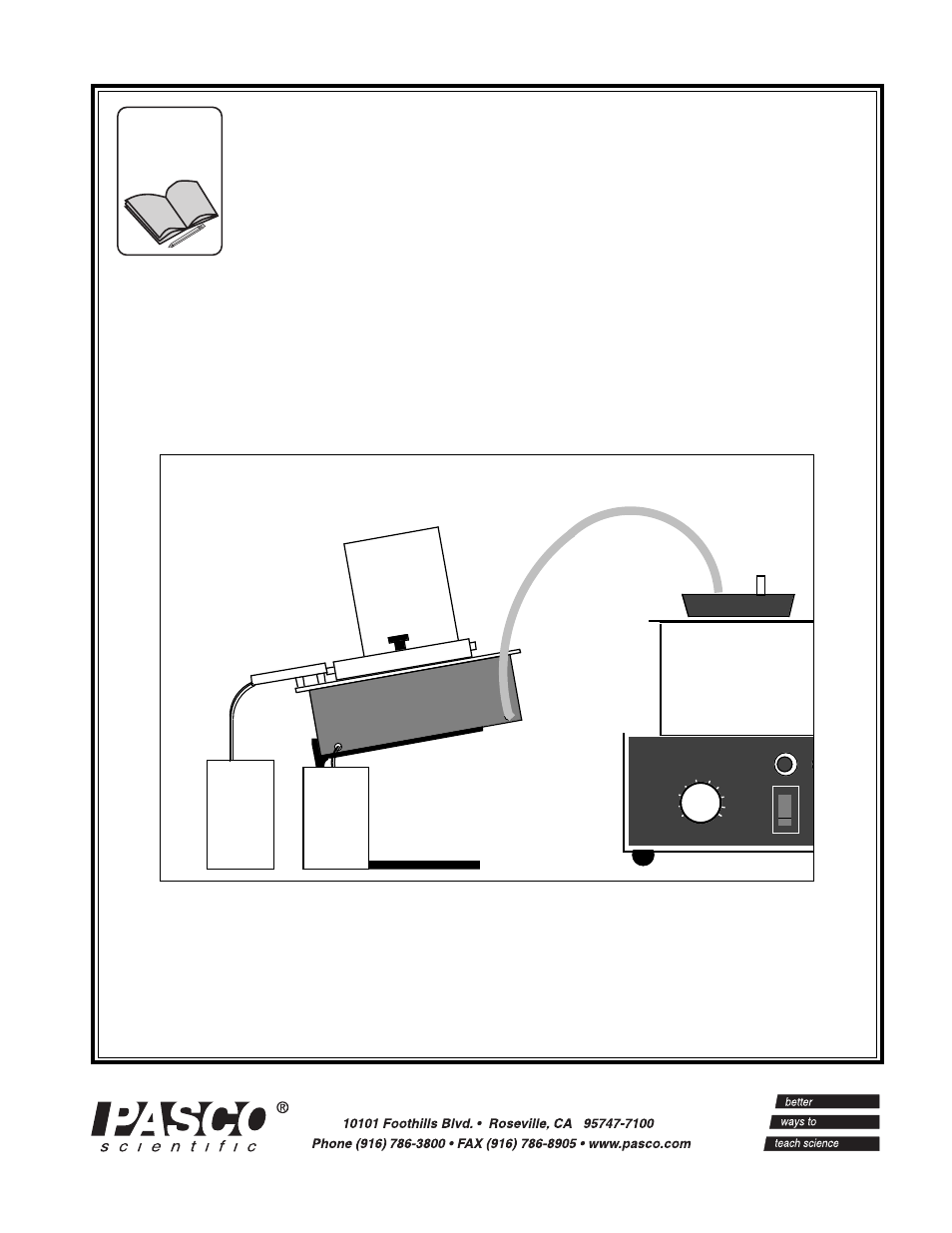PASCO TD-8561 THERMAL CONDUCTIVITY APPARATUS User Manual | 12 pages