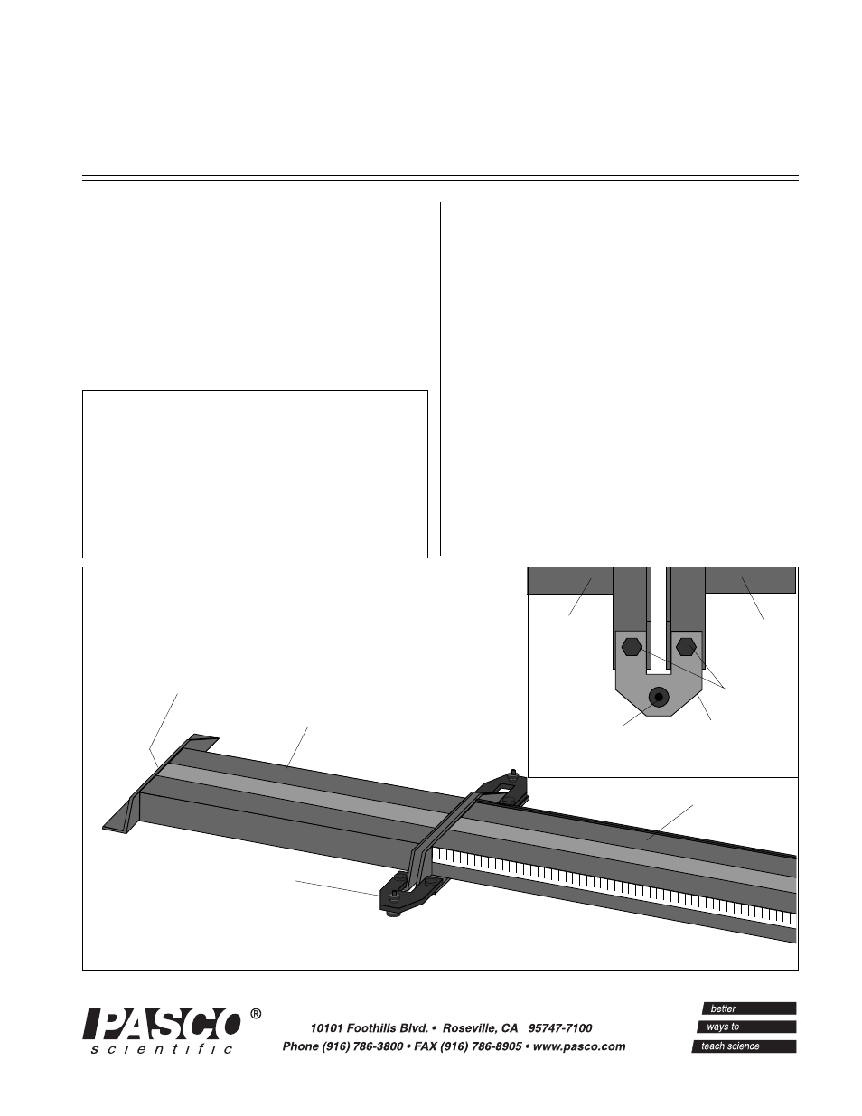 PASCO OS-9171 Laser with the OS-9172 Alignment Bench User Manual | 2 pages