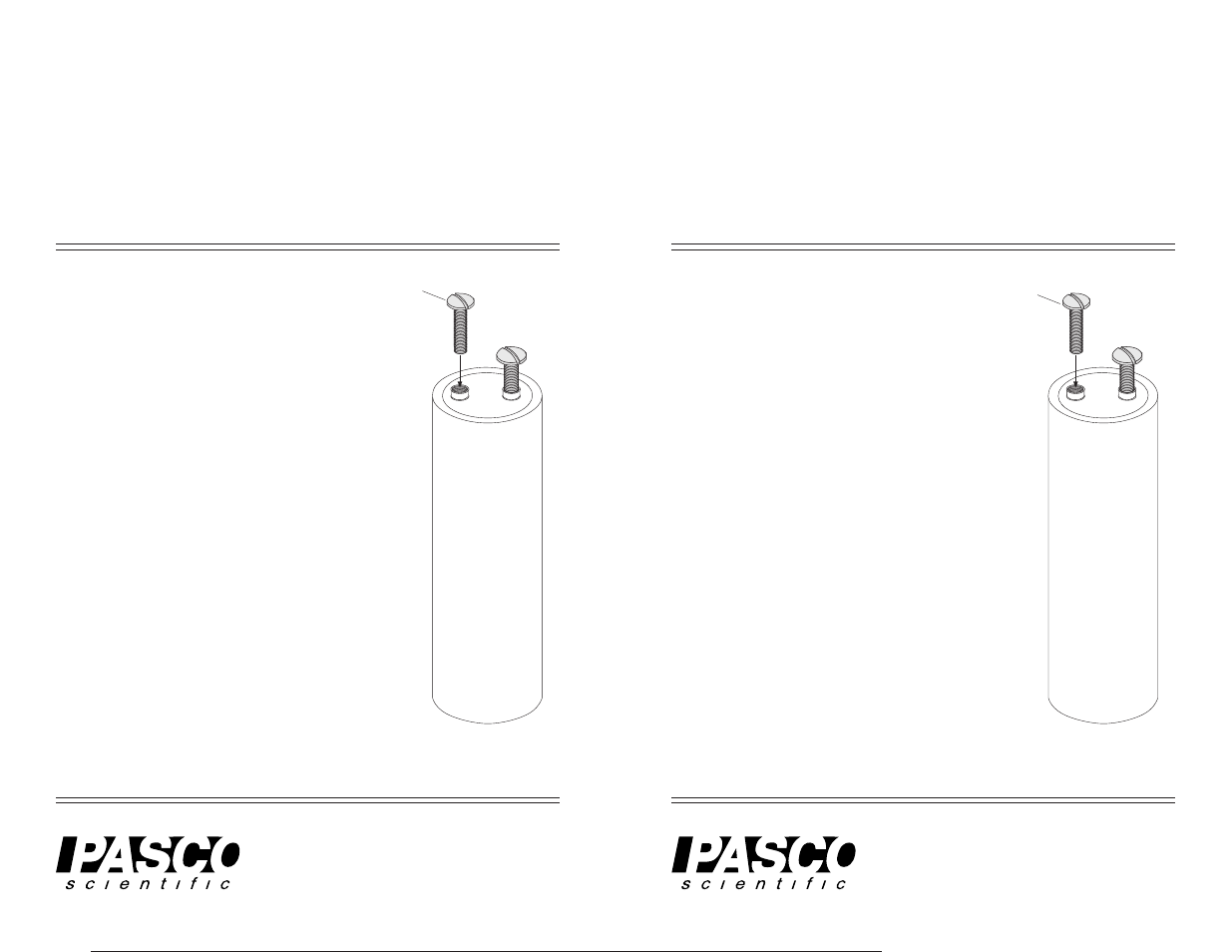 PASCO EM-8655 Capacitor User Manual | 2 pages