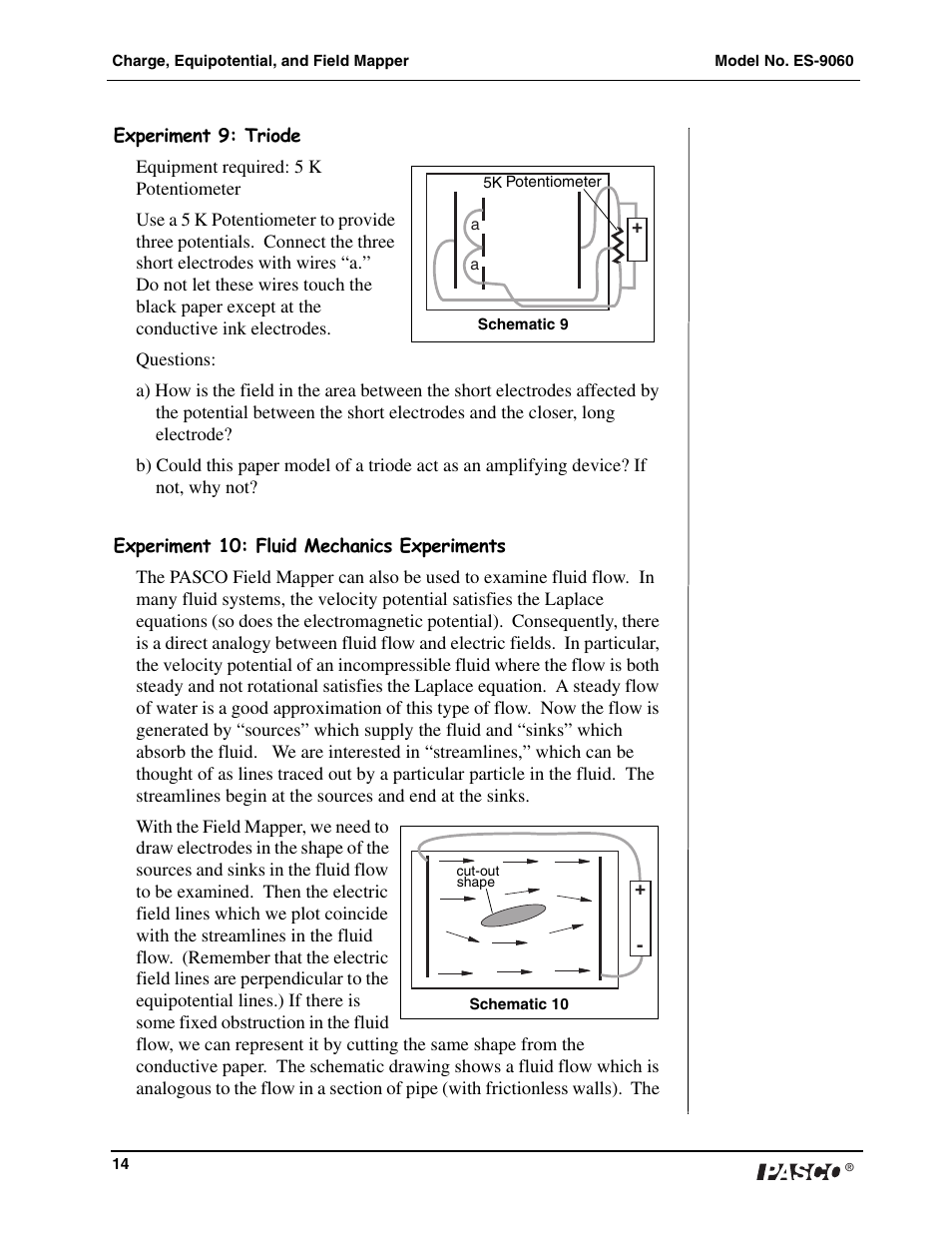 PASCO ES-9060 Charge, Equipotential and Field Mapper User Manual | Page 15 / 24
