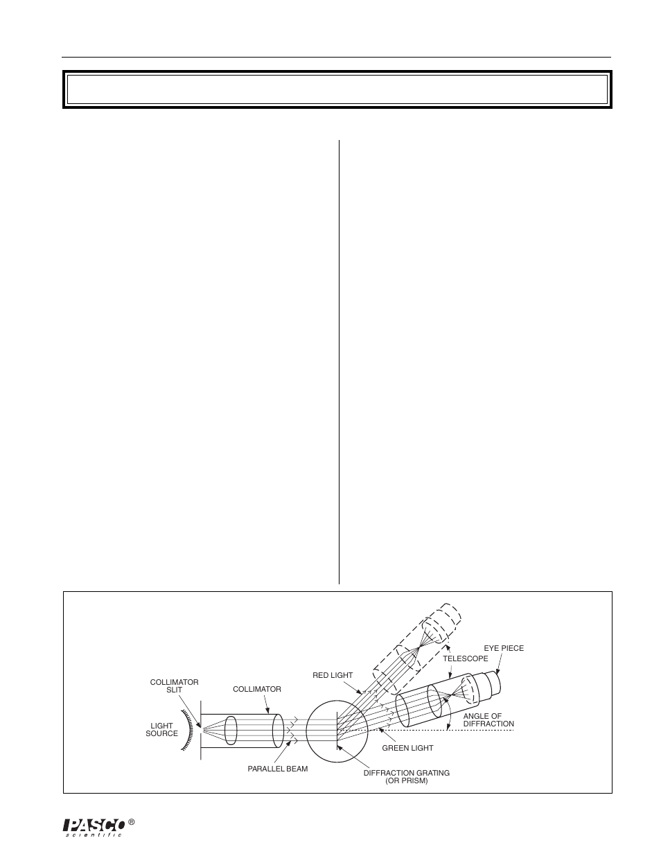 Introduction | PASCO SP-9268A STUDENT SPECTROMETER User Manual | Page 5 / 16