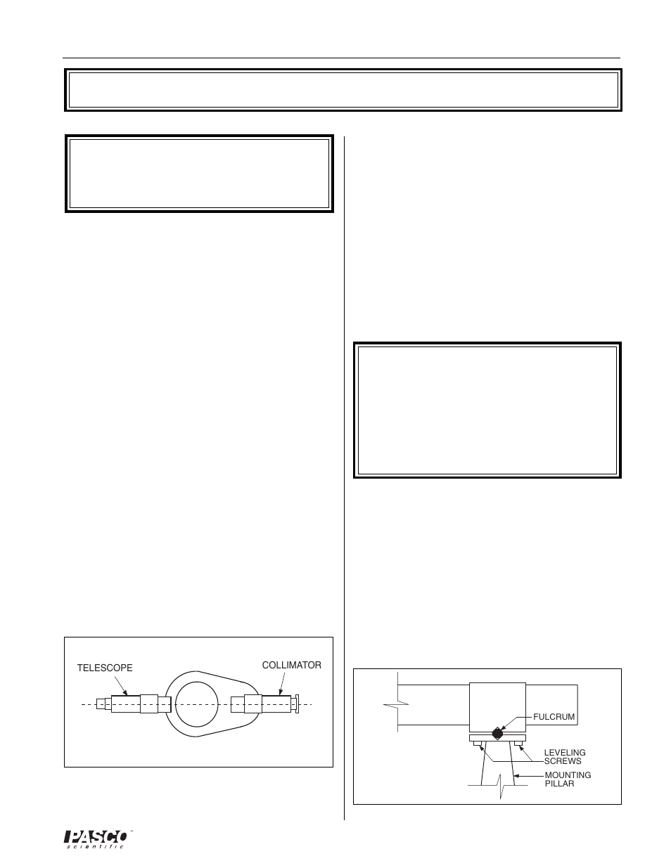 Equipment setup | PASCO SP-9268A STUDENT SPECTROMETER User Manual | Page 7 / 16