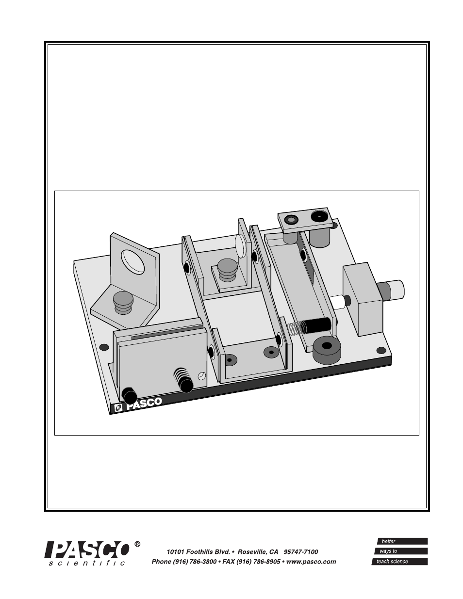 PASCO OS-8501 Interferometer User Manual | 18 pages