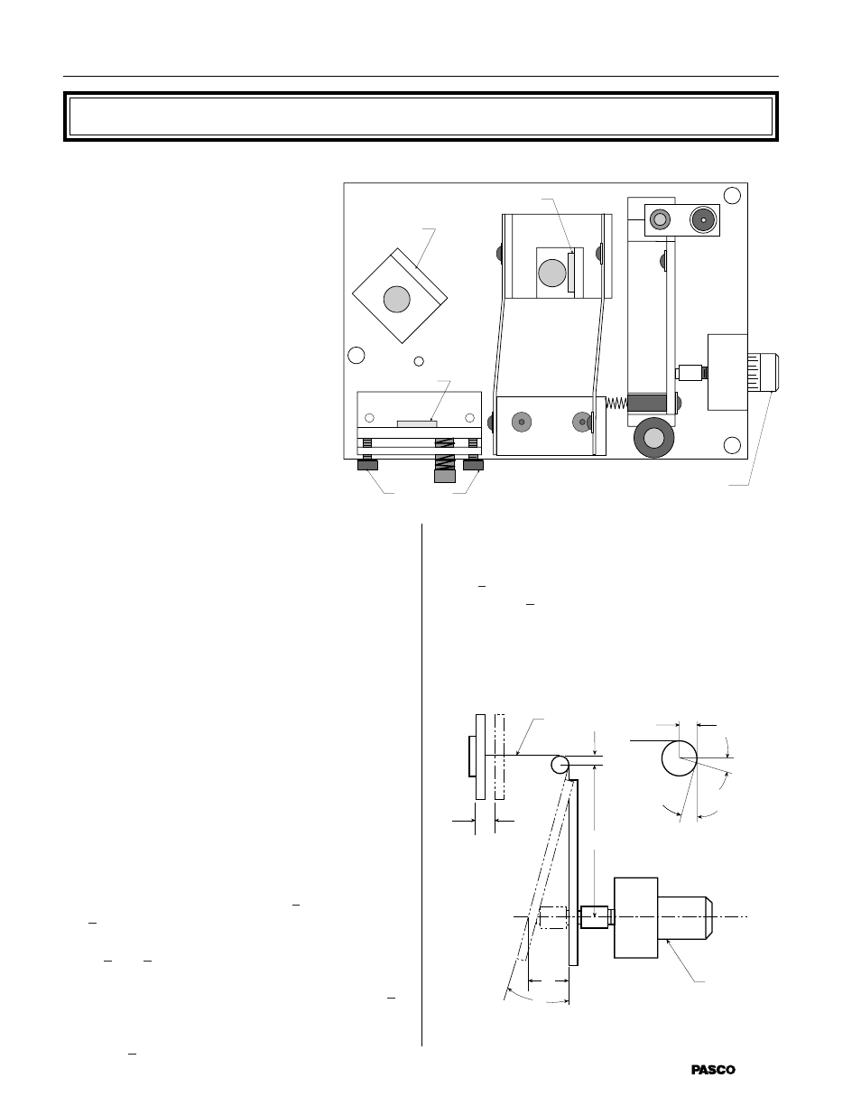 Operation, The interferometer, The movable mirror | PASCO OS-8501 Interferometer User Manual | Page 8 / 18