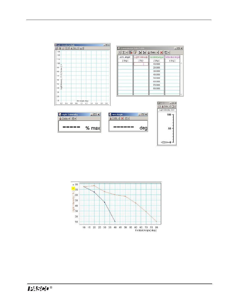 PASCO OS-8170A Brewster’s Angle Accessory User Manual | Page 21 / 26